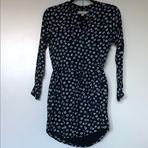 Loft adjustable tie dress